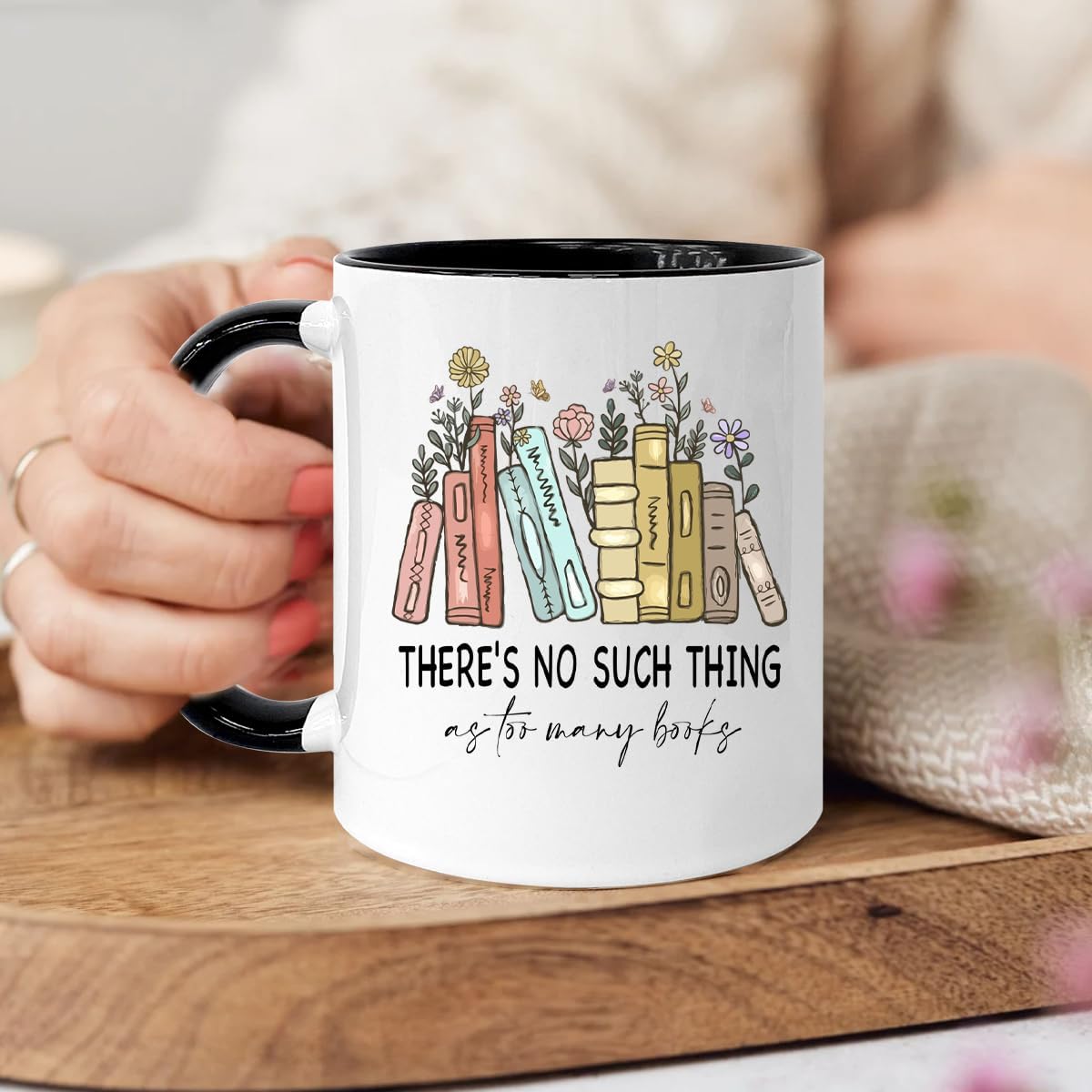 Book Lovers Gifts Mug, Gifts for Book Lovers Readers, Book Gifts, Bookish Gifts, Christmas Birthday Gifts for Teacher Book Lovers Bookworm, Reading Accessories for Librarian, 11 oz Coffee Mug