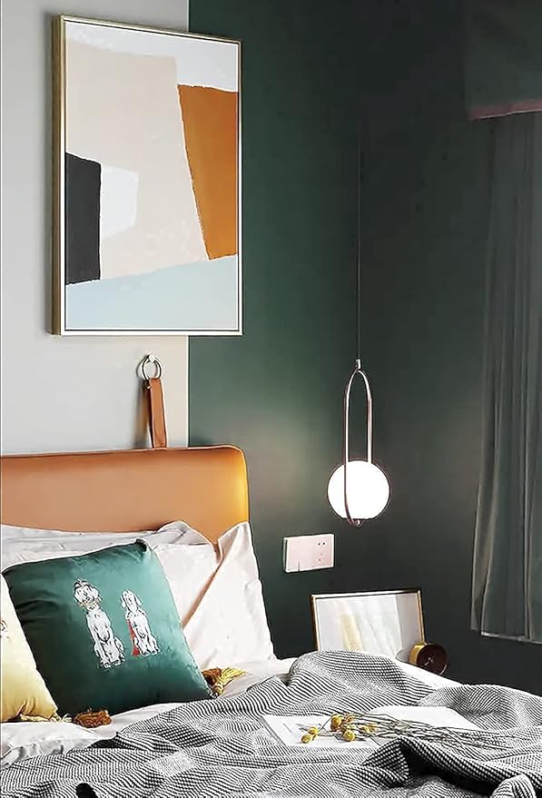 Dimoon 118''x23.6'' Green Peel and Stick Wallpaper Contact Paper Modern Self - Image 7