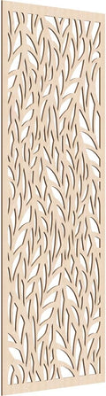 33 3/8"W x 84 3/8"H x 1/4"T Ortonville Decorative Fretwork Wood Wall Panels by EkenaMillwork