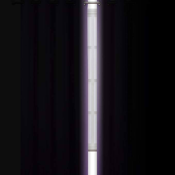 LEMOMO Lavender Blackout Curtains 38 x 63 Inch Length/Set of 2 Curtain - Image 3