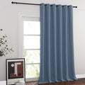 NICETOWN Blackout Sliding Glass Door Curtains, Room Darkening Thermal Insulated by NICETOWN