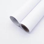 Yancorp 16"x120" Matte White Contact Papaer Peel and Stick Wallpaper Vinyl Wrap by YancorpHomeDecor