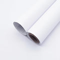 Yancorp 16"x394" Matte White Contact Papaer Peel and Stick Wallpaper Vinyl Wrap by YancorpHomeDecor