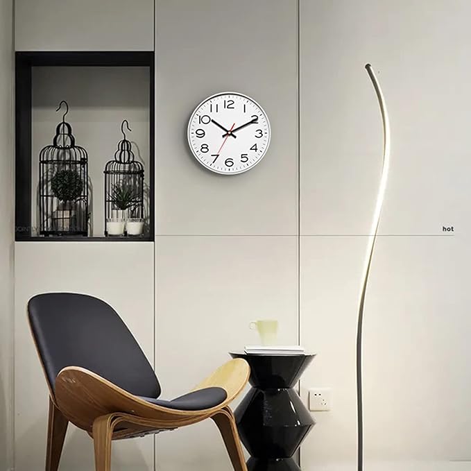 NUOVO Wall Clock Number Quartz Large Decorative Wall Clock Quiet Wall Clocks - Image 5