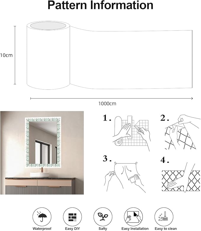 Wallpaper Border Peel and Stick Wall Border Wallpaper Border - Image 6