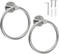 SetSail Towel Holder for Bathroom Wall Silver Towel Ring Stainless Steel Hand by SetSail