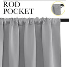 NICETOWN RV Blackout Curtains for Camper Windows, Short Room Darkening Curtains - Image 3