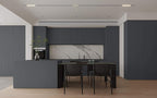 Dimoon 236''x17.7'' Grey Peel and Stick Wallpaper Contact Paper Modern Self - Image 5