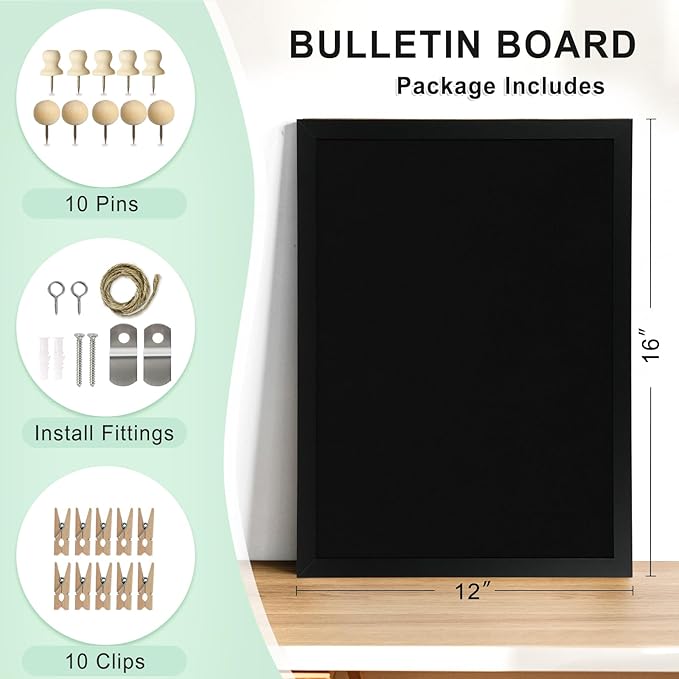 DOLLAR BOSS Black Cork Board - Image 2