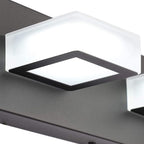 Ralbay 52inch Black Vanity Lights 8 Lights Dimmable 5 Color Temperature Acrylic - Image 7