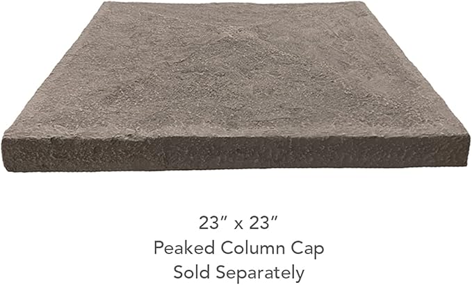 GenStone Faux Stacked Stone 90 Degree Outside Corner Panel 22.5" x 12" in - Image 5