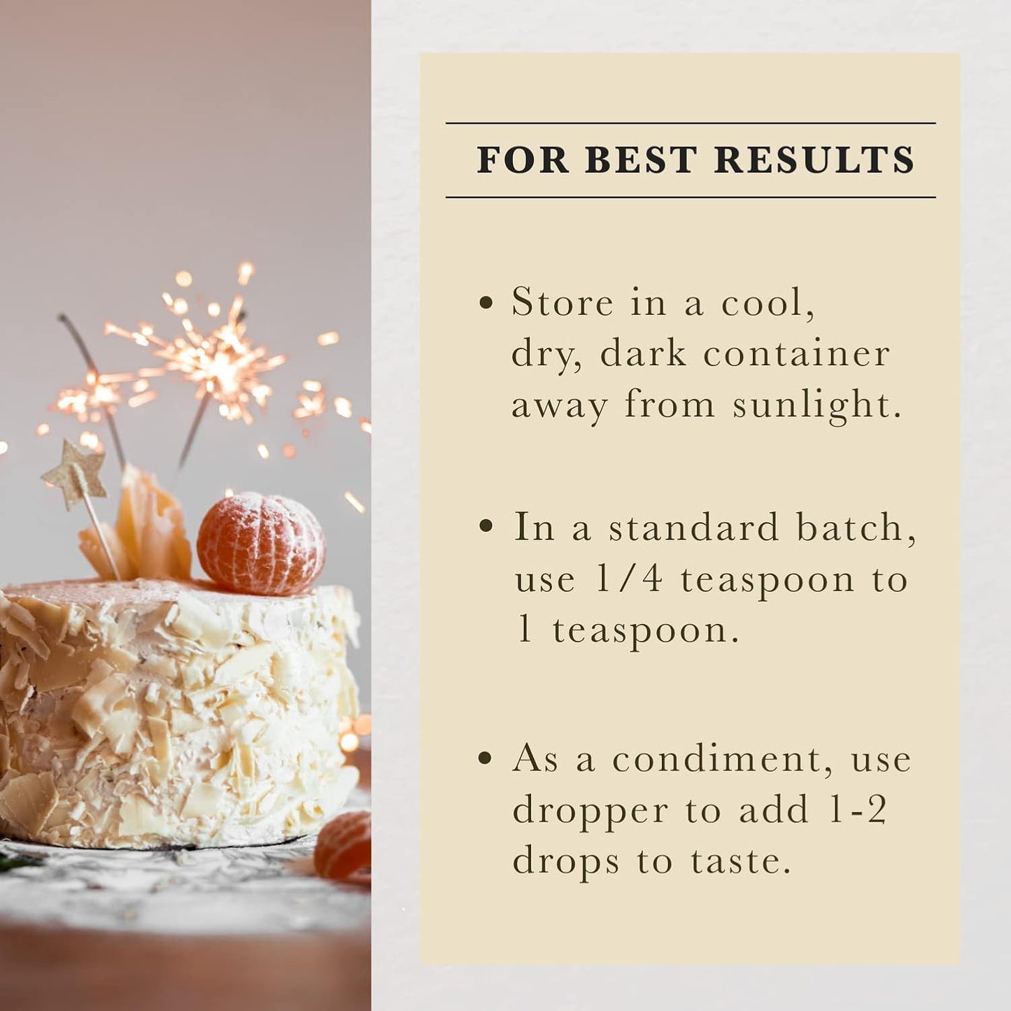 Cook's Pure Orange Extract From Florida Oranges | For Ice Cream, Cakes, Breads, Cookies and Drinks, 32 oz