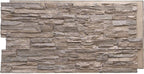 EverStone Canyon Ridge Faux Stone Panel, 45 3/4"W x 24 1/2"H x 1 1/4"D by EkenaMillwork