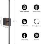KARTOOSH Battery Operated Wall Sconces - Image 5