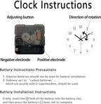Black Minimalist Wall Clocks for Living Room Glass Marble Pattern Wall Clocks - Image 8
