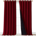 NICETOWN Truly Blackout Drapes for Living Room, Heavy-Duty Full Light Shading - Image 2