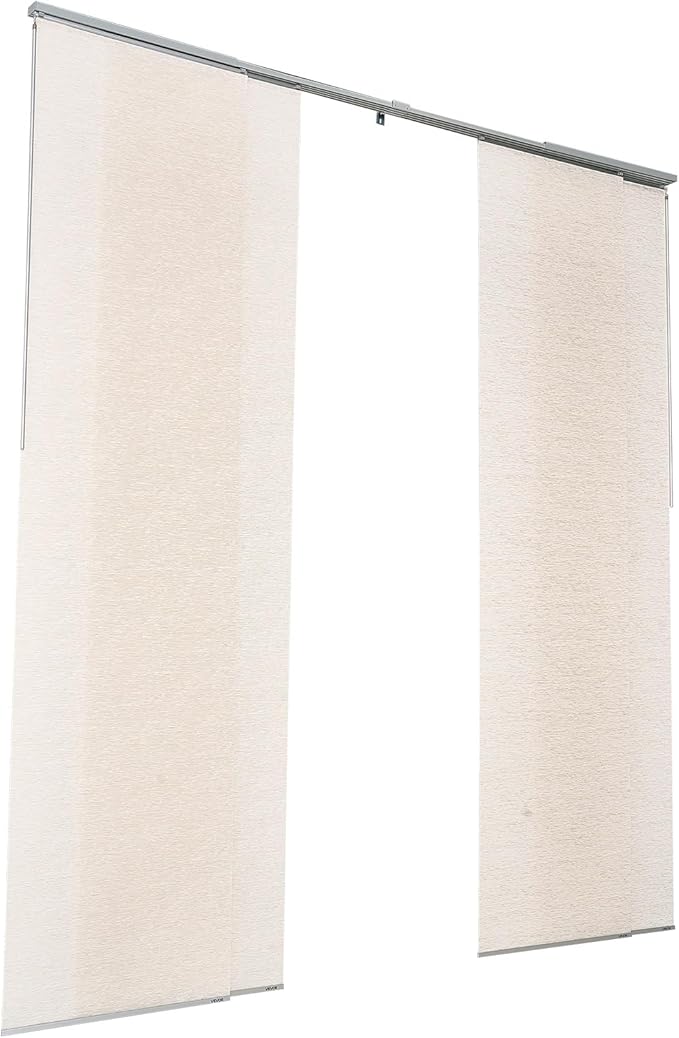 VEVOR Panel Track Blinds, Extendable Track from 45.8 in to 86 in W, Trimmable - Image 9