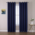 ChrisDowa Blackout Curtains 120 Inches Long 2 Panels Set by ChrisDowa