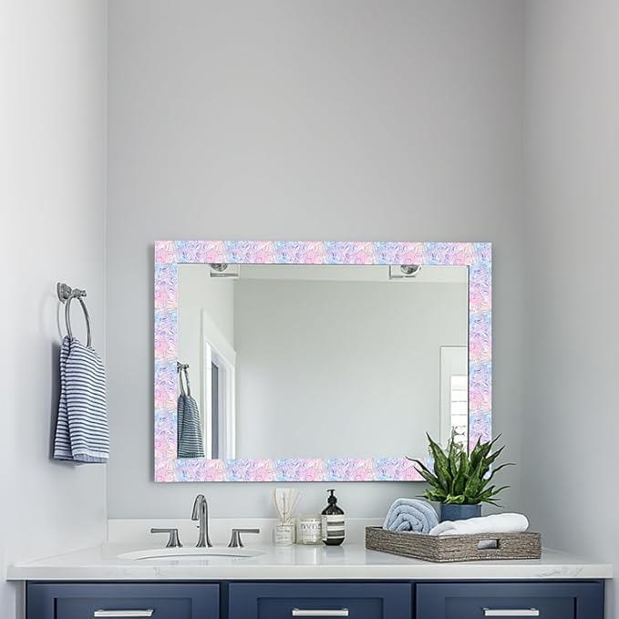 HOMETITUTE Wallpaper Border Peel and Stick Wall Border 4x196 Inch Iridescent - Image 6