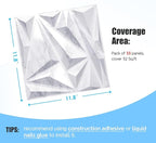 STICKGOO 33 Pack 3D Wall Panels - Image 4