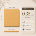 Large Cork Boards for Walls – 36" x 24" Self Adhesive Felt Wall Tiles - Image 2