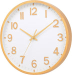 Wall Clocks Battery Operated 10 inch Modern Wall Clock, Silent Non Ticking Wall - Image 2