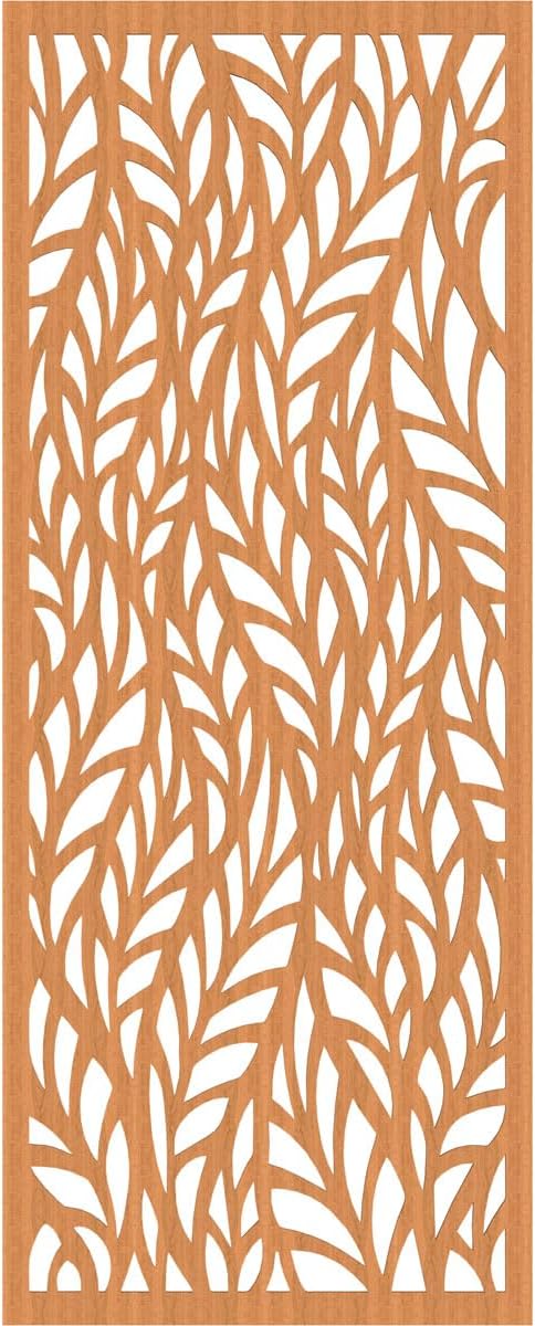Ortonville Decorative Pierced Fretwork Wood Wall Panels, 29 3/8"W x 74 3/8"H x - Image 2