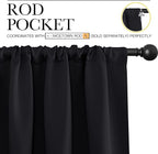 NICETOWN Black Out Window Curtains - Image 3