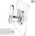 DELITON Clear Cute Storage Hooks, 10 Packs, Adhesion by DELITON