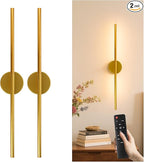 GvvooHome Battery Operated Wall Sconces Set of 2, 10000mAh Wireless by GvvooHome
