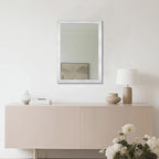Ruomeng Bathroom Mirror 20" x 28" Rectangular Wall Mirror - Image 2