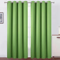 LEMOMO Blackout Curtains 52 x 90 Inch Long Light Green Curtains Set of 2 Panels by Lemomo