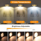 3Pack Picture Light Battery Operated Painting Lights - Image 3