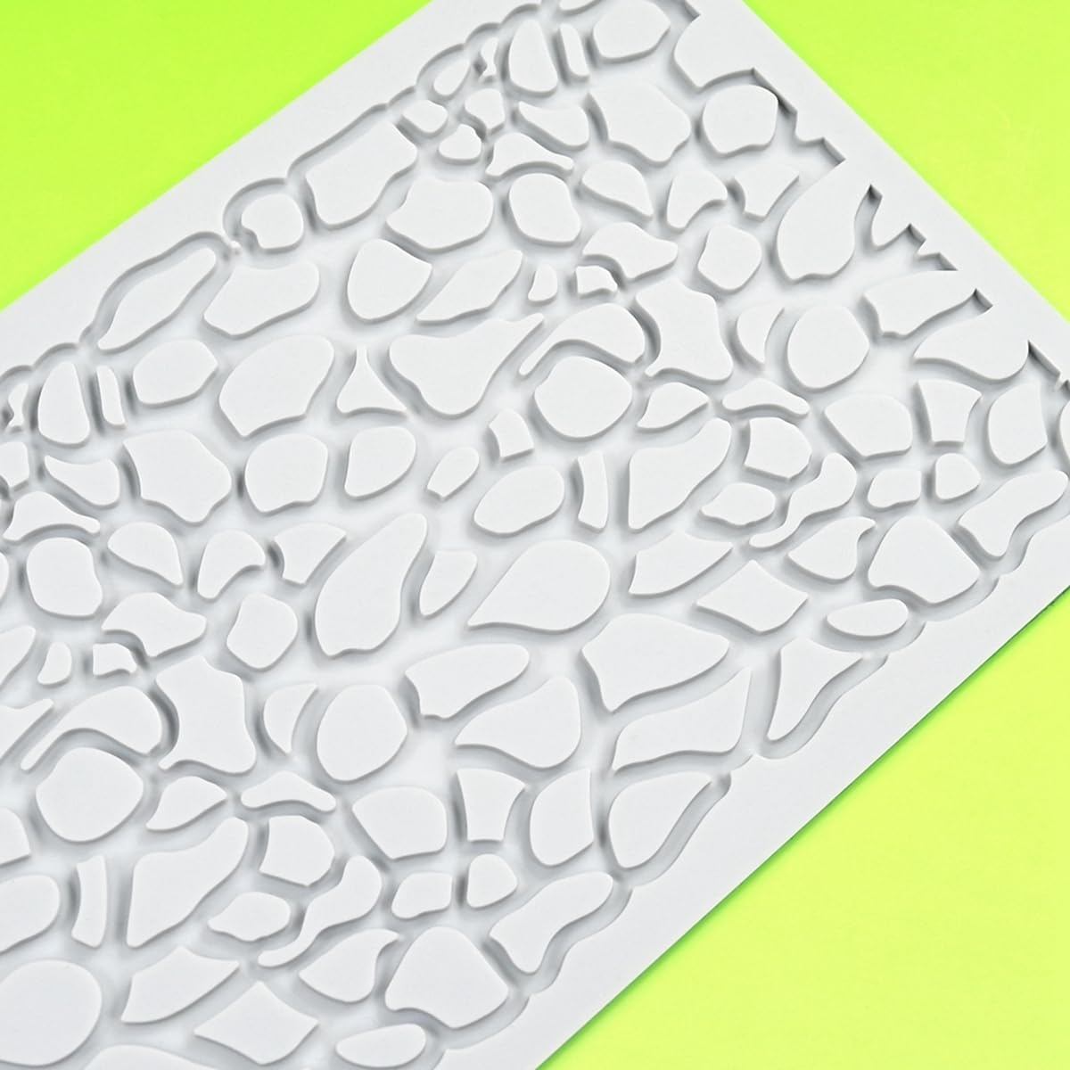 TUKE Hollow Out Irregular Pattern Lace Cake Border Cake Decorating Tool Fondant Mould Mat DIY Silicone Sugar Craft Cake Lace Mold (I_ Irregular)