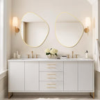 WallBeyond Asymmetrical Mirror, Irregular Wall Mirror - Image 3
