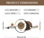 Modern Wall Clock for Living Room/Office Decor, Large Decorative Wall Clock - Image 6