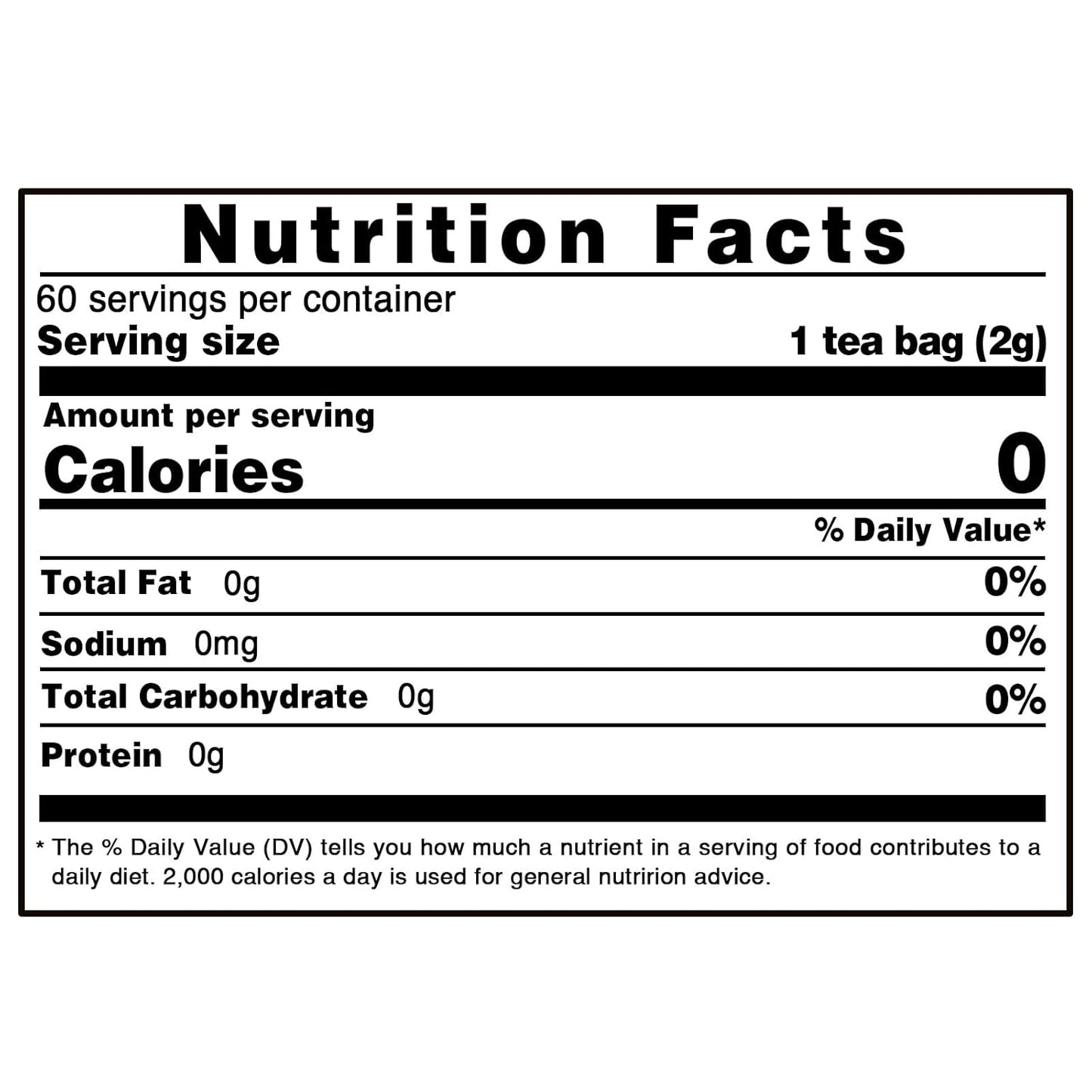 TEARELAE - Holy Basil Tea Bags - 60 Count - 100% Pure Natural Holy Basil Leaves - Aid in Digestion, Boost Immune System - Non-GMO - Caffeine-Free