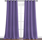 NICETOWN Lilac Purple Blackout Curtains 108" Long, 2 Pieces - Image 2