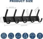 VAEHOLD Wall Hooks, Heavy Duty Aluminum Towel Hooks - Image 5