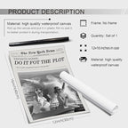 noxozoqm Black and White Fashion Hot Girl Poster Fun Do It - Image 2
