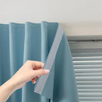 Portable Light Blocking Curtains Self-Stick Design, Removable Adhesive Window by Sovtfides