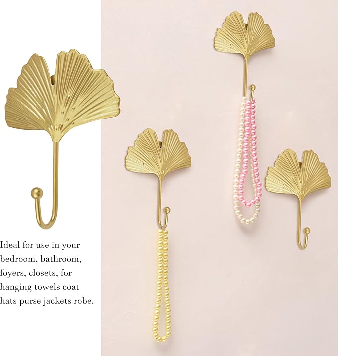 MOROBOR Decorative Leaves Iron Hooks - Image 5