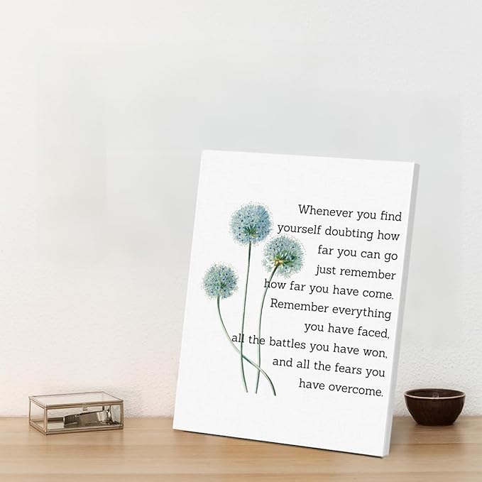Motivational Quotes Wall Art Decor, Inspirational Graduation Decor Gift - Image 6