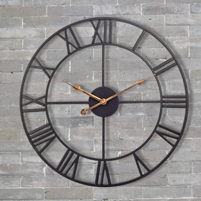 Large Industrial Wall Clock by Letmaliy
