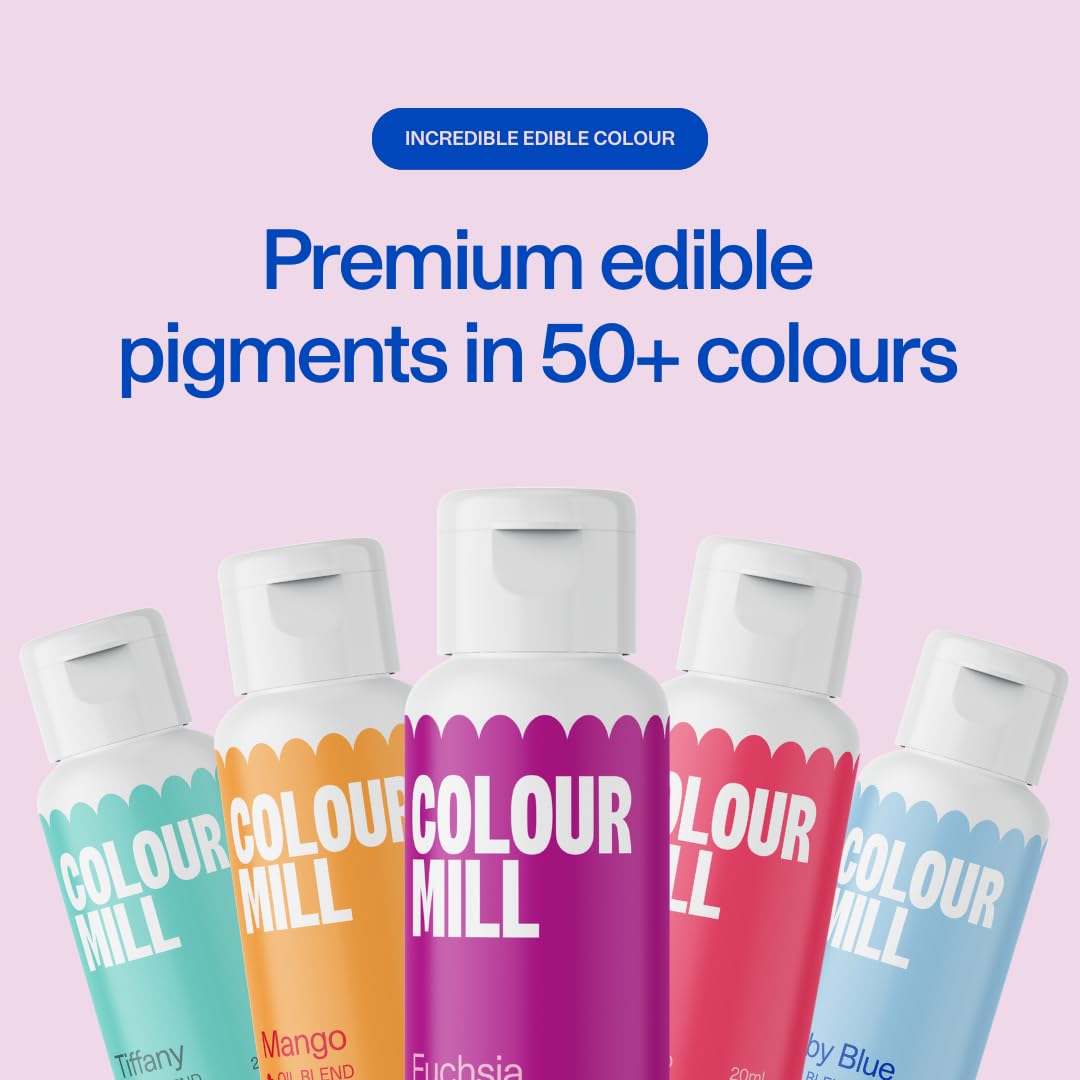 Colour Mill Oil-Based Food Coloring, 20 Milliliters Denim (0.68 Fl Oz)