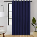 ChrisDowa Room Divider Curtain 84 Inches Long, Wide Blackout Sliding Door by ChrisDowa