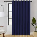 ChrisDowa Room Divider Curtain 96 Inches Long, Wide Blackout Sliding Door by ChrisDowa