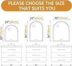 Arched LED Mirror for Bathroom 24"x30", 3 Color Changing, Shatterproof - Image 7