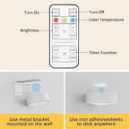 Narotood 6 Pack Picture Lights for Wall, Rechargeable Battery Operated Wall - Image 3