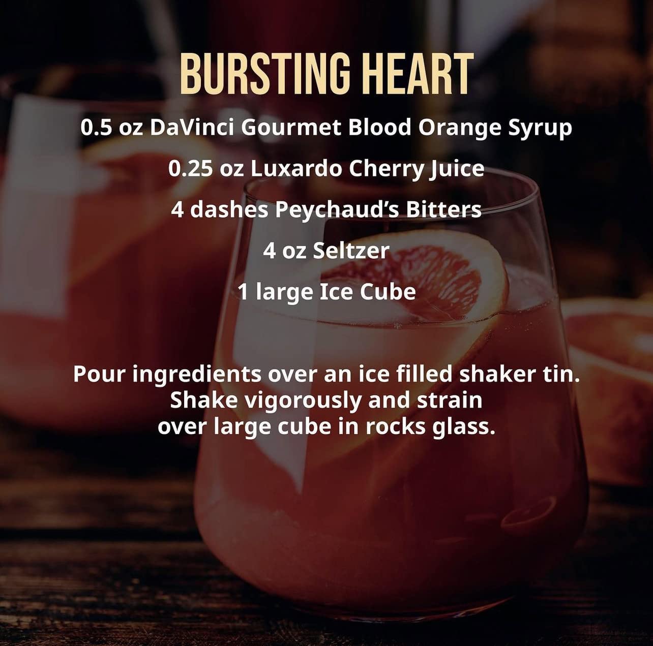 DaVinci Gourmet Blood Orange Syrup, 25.4 Fluid Ounces (Pack of 1)